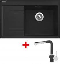 Sinks RIM 780 P Metalblack + Mix 3 ...